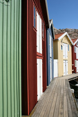 maisons colorée smogen suede
