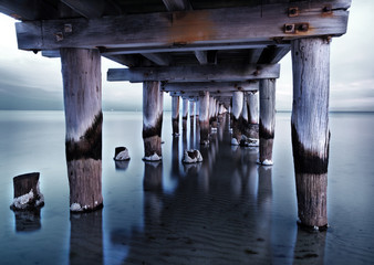 Under the pier
