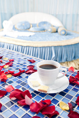 Beautiful Romantic Hotel Suite Interior