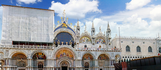 The Doge's Palace ,Cathedral of San Marco, Venice