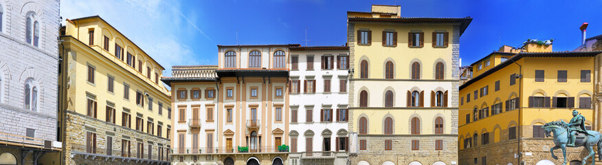Fototapeta na wymiar Panorama view of Florence, Włochy.