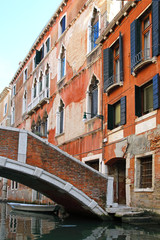 Fototapeta na wymiar Classic view of Venice, Italy