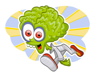 Cartoon alien