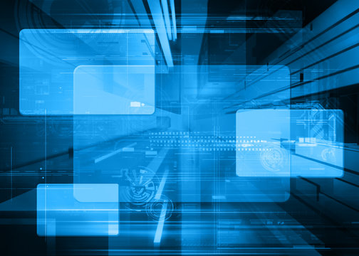 abstract tech design