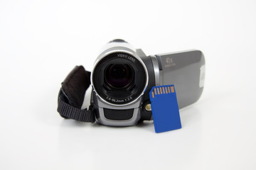 digital home video camera zoom with sd memory card
