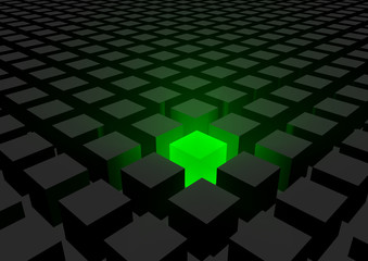 Etwas Besonderes in Gr&uuml;n