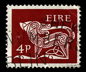 Postage stamp.