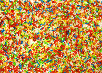 Colorful sweet candy balls background