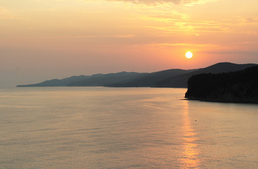 Fototapeta premium Sunset in the Bay Inal010