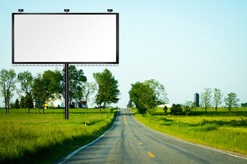 Billboard on Country Road