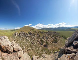 Barguzin valley. Summer landscape. Russia