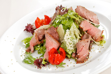 Salad with meat