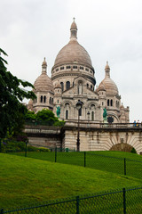 Obraz premium Basilique on a Montmartre, Paris, France