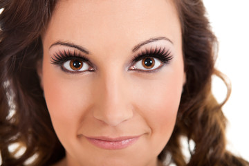 Fototapeta premium beautiful face of woman