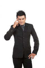 businessman thinking