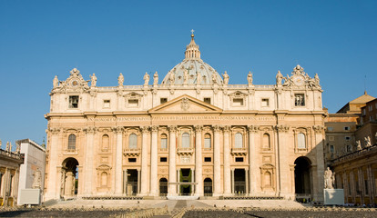 Fototapeta na wymiar Watykan, Katedra św Piotra