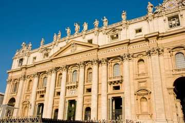 Fototapeta na wymiar Vatican, St. Peter's Cathedral