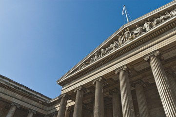 Naklejka premium British Museum main entrance