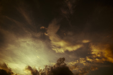 Obraz na płótnie Canvas Vintage sky