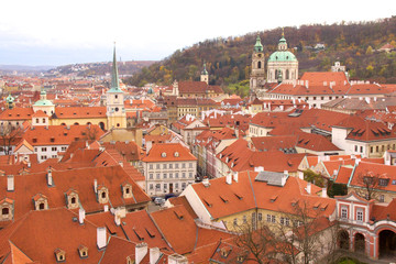 Fototapeta na wymiar Old Prague city view