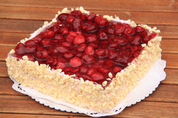 raspberry cake