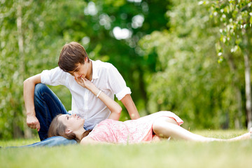 Young couple