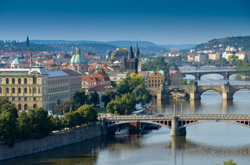 Fototapeta na wymiar La ville de Prague