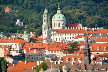 Obraz premium Les toits de Prague
