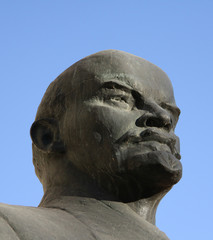 Statue von Lenin im Detail