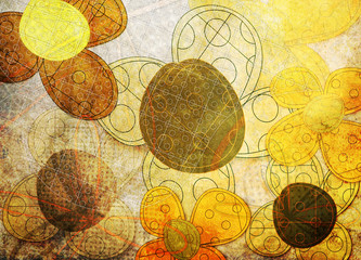 background with flowers