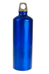 Blue drink bottle