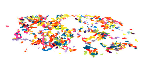 Paper confetti