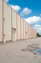 Store enrouleur tamisant Bâtiment industriel industrial warehouse