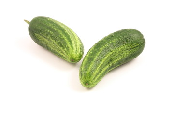 green cucumbers