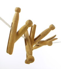 Wooden Clothespins