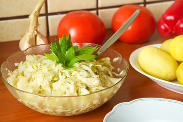 Sauerkraut salad