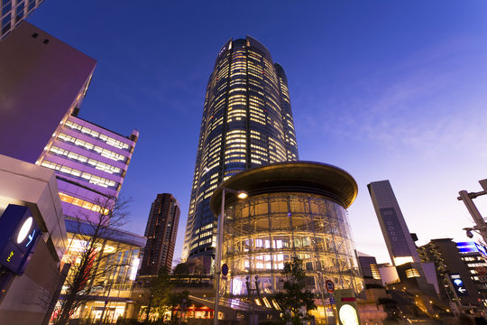 夕暮れの六本木