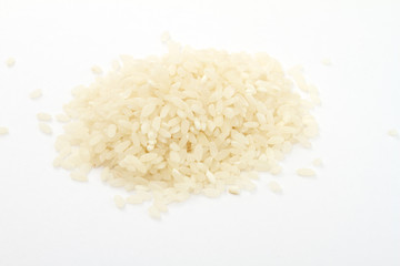 Fototapeta na wymiar Pile of organic rice