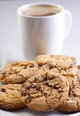 coffee with cookies
