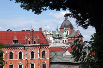 Obraz premium View of Krakow