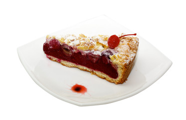 Raspberry cake