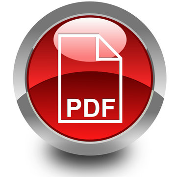 PDF glossy icon