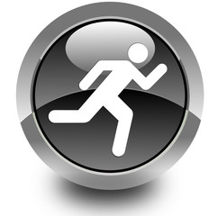 Sport glossy icon