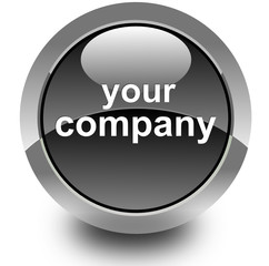 Your company glossy icon