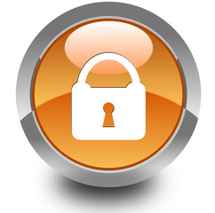 Security glossy icon