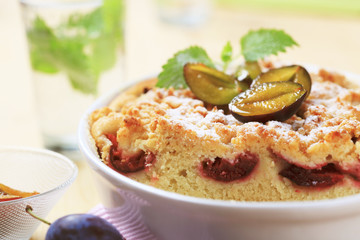 Plum cake