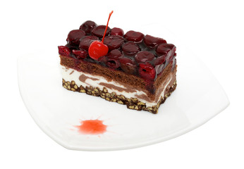 Raspberry cake