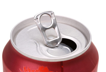 Getränkedose geöffnet