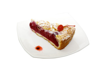 Raspberry cake