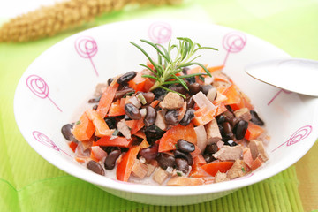 Bohnensuppe